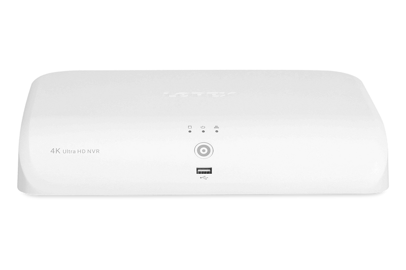 Lorex 4K (8 Camera Capable) NVR with Smart Motion Detection, Voice Control and Fusion Capabilities - Open Box - Lorex Corporation