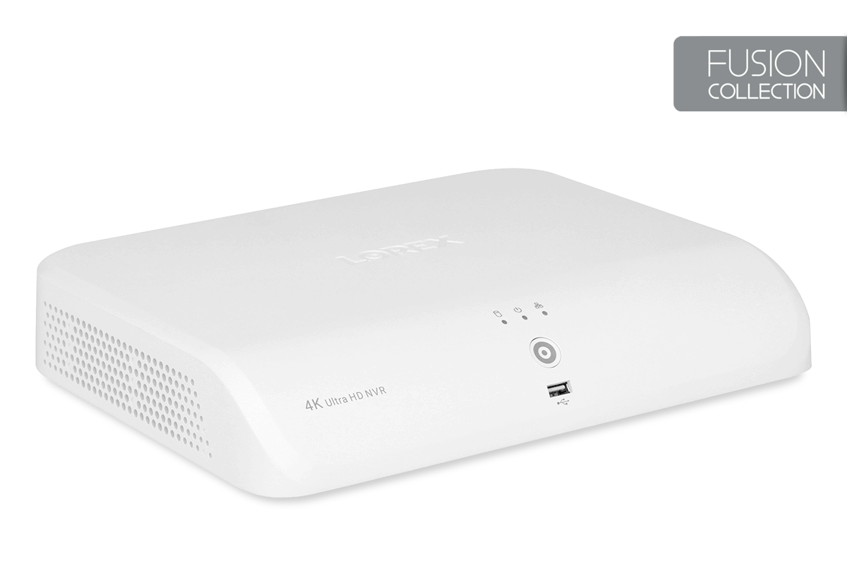 Lorex 4K (8 Camera Capable) NVR with Smart Motion Detection, Voice Control and Fusion Capabilities - Open Box - Lorex Corporation