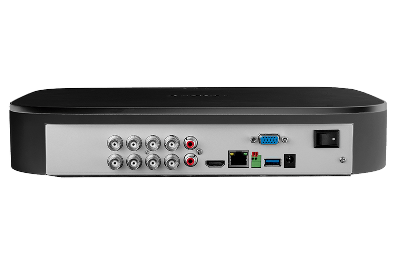 Lorex 4K 8-channel 2TB Wired DVR System with 8 Black Active Deterrence Cameras - Lorex Corporation