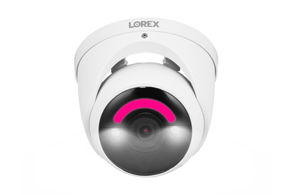 Lorex 4K Smart Security Lighting Deterrence Dome AI PoE IP Wired Camera - Lorex Corporation
