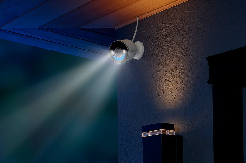 Lorex 4K Spotlight Indoor/Outdoor Wi-Fi 6 Security Camera with Smart Security Lighting - 2 Pack - Lorex Corporation