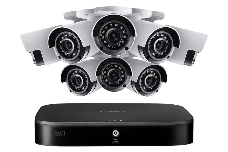 Lorex 8-Channel 4K Security System with 8 Outdoor Cameras Featuring Smart Motion Detection and Color Night Vision - Lorex Corporation
