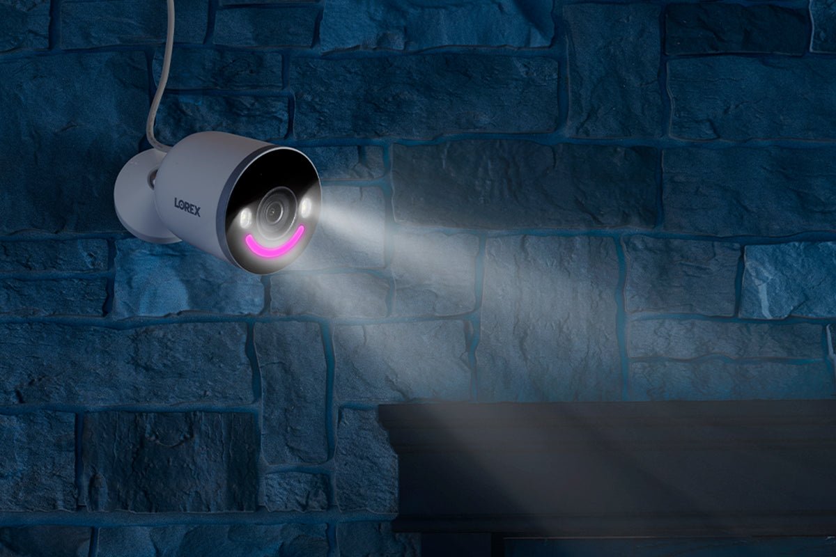 Lorex Fusion 4K 12-Channel (8 Wired + 4 Wi-Fi) 2TB DVR System with 4 Spotlight Indoor/Outdoor Wi-Fi Cameras - Lorex Corporation