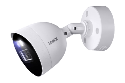 Lorex Fusion 4K 12 Channels (8 Wired and 4 Wi-Fi) 2TB Wired DVR System with 4 Smart Deterrence Cameras - Lorex Corporation