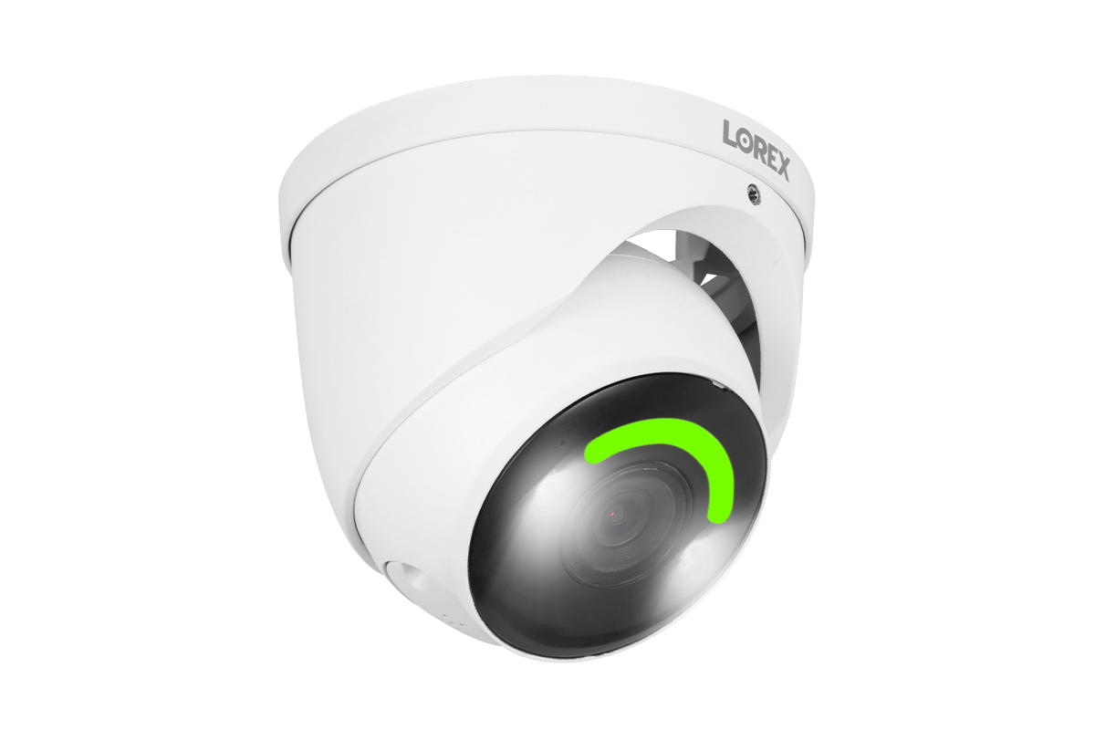 Lorex Fusion 4K 16 Camera Capable (16 Wired or Wi-Fi) 4TB Wired NVR System with 7 Dome Cameras Featuring Smart Security Lighting and 2-Way Audio - Lorex Corporation