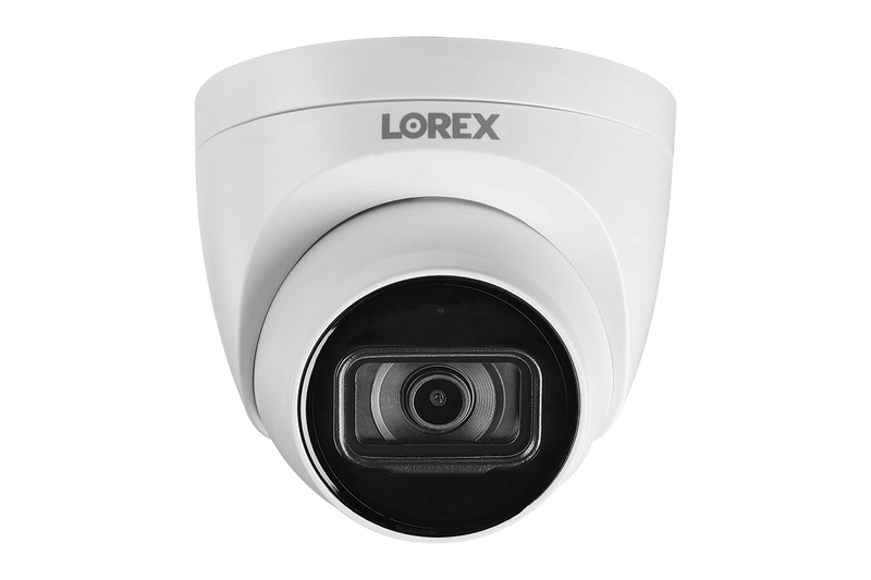 Lorex Fusion 4K (16 Camera Capable) 3TB Wired NVR System with 7 IP Dome Cameras featuring Listen-In Audio - Amazon - Lorex Corporation