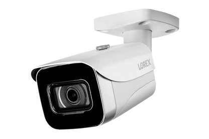 Lorex Fusion 4K (16 Camera Capable) 3TB Wired NVR System with 8 IP Bullet Cameras, One 1080P Floodlight and One 2K Indoor Wi-Fi Camera - Lorex Corporation