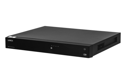 Lorex Fusion 4K (16 Camera Capable) 3TB Wired NVR System with 8 IP Bullet Cameras, One 1080P Floodlight and One 2K Indoor Wi-Fi Camera - Lorex Corporation