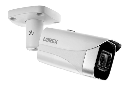Lorex Fusion 4K (16 Camera Capable) 3TB Wired NVR System with 8 IP Bullet Cameras, One 1080P Floodlight and One 2K Indoor Wi-Fi Camera - Lorex Corporation