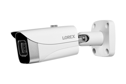 Lorex Fusion 4K (16 Camera Capable) 3TB Wired NVR System with 8 IP Bullet Cameras, One 1080P Floodlight and One 2K Indoor Wi-Fi Camera - Lorex Corporation