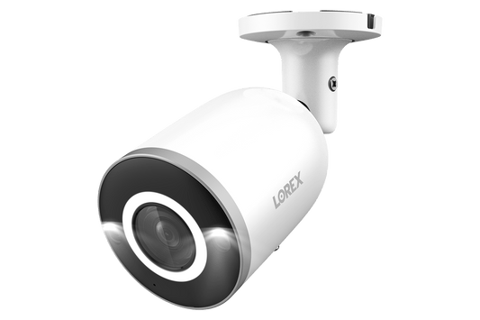 Lorex Fusion 4K (16 Camera Capable) 3TB Wired NVR System with Bullet Camera Featuring Smart Security Lighting and 2-Way Audio - Lorex Corporation