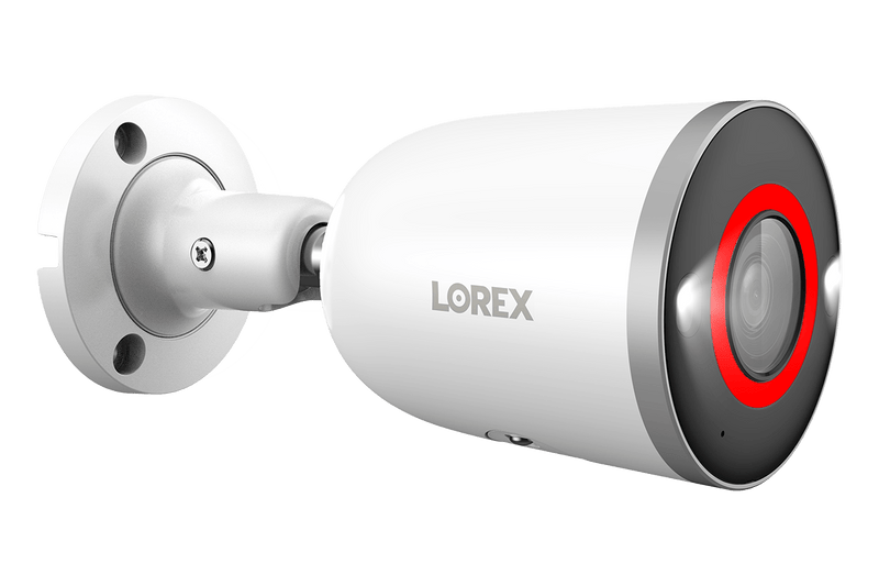 Lorex Fusion 4K (16 Camera Capable) 3TB Wired NVR System with Bullet Camera Featuring Smart Security Lighting and 2-Way Audio - Lorex Corporation