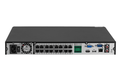 Lorex Fusion 4K (16 Camera Capable) 3TB Wired NVR System with Bullet Cameras Featuring Smart Deterrence and Two-Way Talk - Lorex Corporation