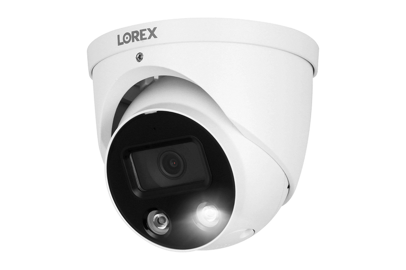 Lorex Fusion 4K (16 Camera Capable) 3TB Wired NVR System with Dome Cameras Featuring Smart Deterrence and Two-Way Talk - Lorex Corporation