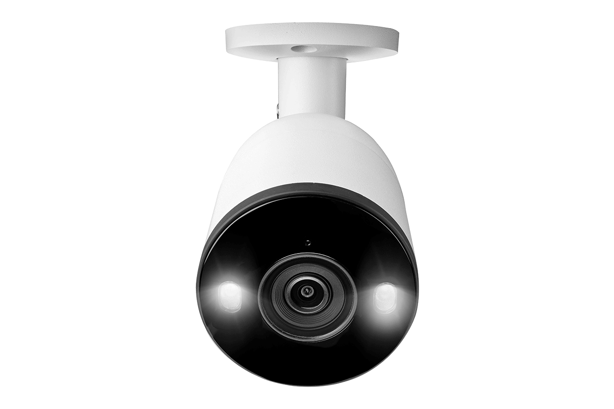 Lorex Fusion 4K (16 Camera Capable) 4TB Wired NVR System with 7 Bullet Cameras Featuring Smart Deterrence and Two-Way Talk - Amazon - Lorex Corporation