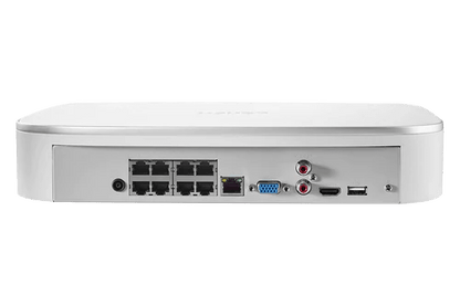 Lorex Fusion 4K 16 Camera Capable (8 Wired + 8 Wi-Fi) 2TB NVR System with 4 Smart Security Lighting Bullet Cameras, One 2K Wired Doorbell and Sensor Kit - Lorex Corporation