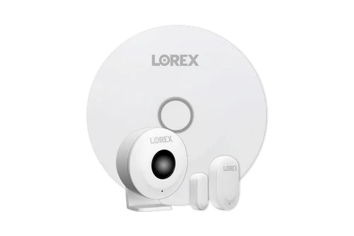 Lorex Fusion 4K 16 Camera Capable (8 Wired + 8 Wi-Fi) 2TB NVR System with 4 Smart Security Lighting Bullet Cameras, One 2K Wired Doorbell and Sensor Kit - Lorex Corporation