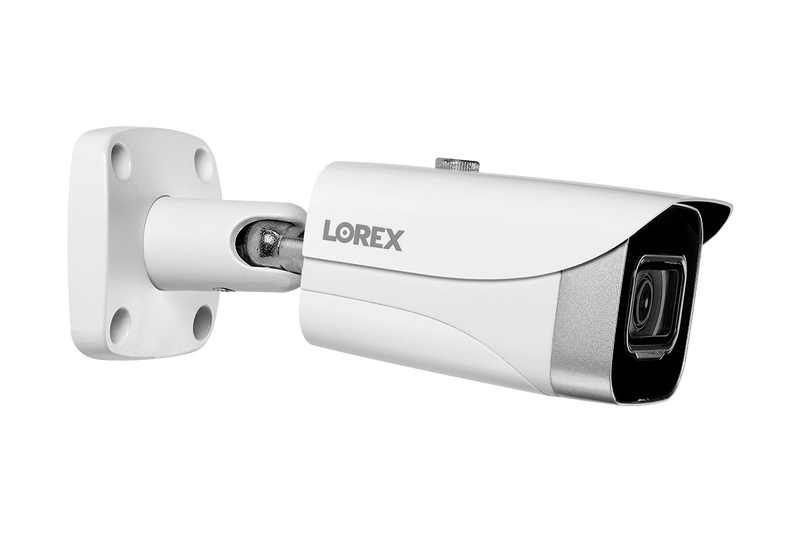 Lorex Fusion 4K 16 Camera Capable (8 Wired + 8 Wi-Fi) 2TB NVR System with 6 IP Bullet Cameras, 2K Indoor Wi-Fi Security Camera and Wi-Fi Floodlight Camera - Lorex Corporation
