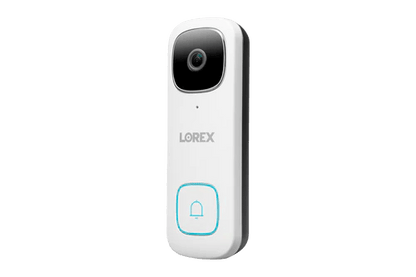 Lorex Fusion 4K 16 Camera Capable (8 Wired + 8 Wi-Fi) 2TB NVR System with 6 IP Bullet Cameras, 2K Wired Doorbell, Sensor Kit and 1080P Floodlight - Lorex Corporation
