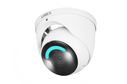 Lorex Fusion 4K 16 Camera Capable (8 Wired and 8 Wi-Fi) 2TB Wired NVR System with 3 Dome Cameras Featuring Smart Security Lighting - Amazon - Lorex Corporation