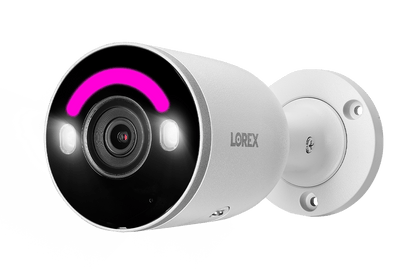 Lorex Fusion 4K 16 Camera Capable (8 Wired and 8 Wi-Fi) 2TB Wired NVR System with 4 Bullet Cameras Featuring Smart Security Lighting - Lorex Corporation