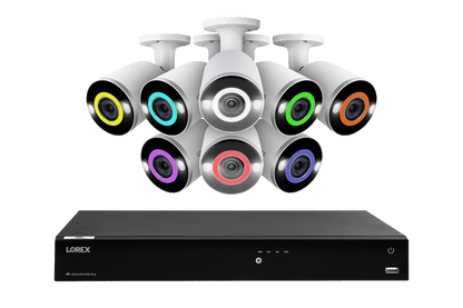 Lorex Fusion 4K 16-Channel 3TB Wired NVR System with 8 Bullet Cameras Featuring Smart Deterrence and 2-Way Talk - Amazon - Lorex Corporation