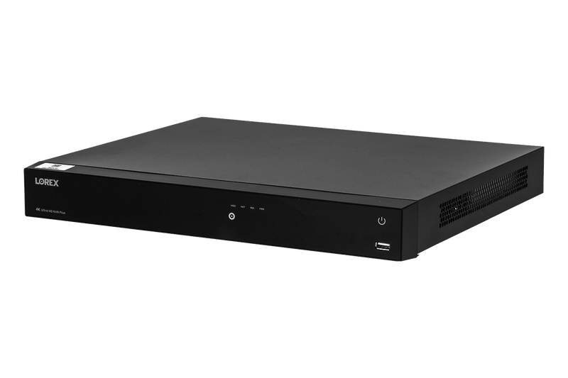 Lorex Fusion 4K 16-Channel 3TB Wired NVR System with 8 Cameras + Two 2K Wi-Fi Indoor Cameras - Lorex Corporation