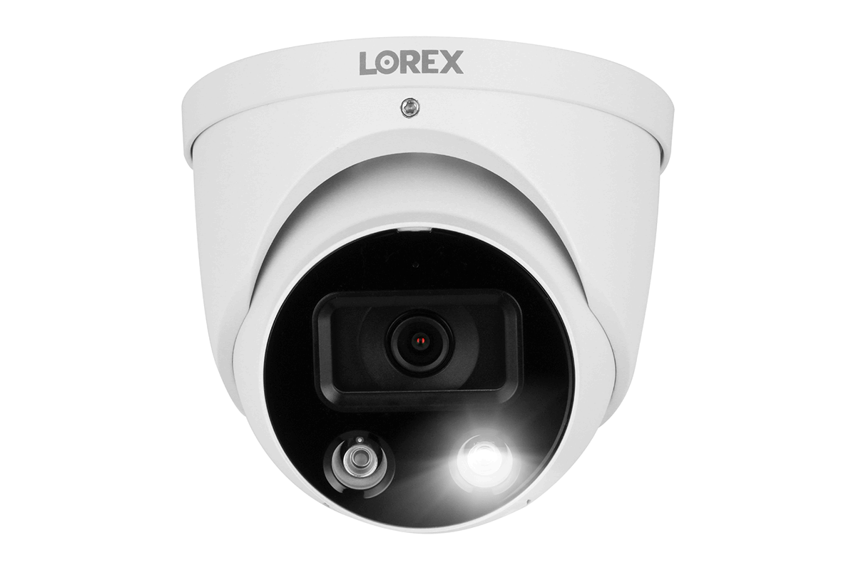 Lorex Fusion 4K 16-Channel (8 Wired + 8 Wi-Fi) 2TB NVR System with 3 Dome Cameras Featuring Smart Deterrence and 2-Way Talk - Amazon - Lorex Corporation