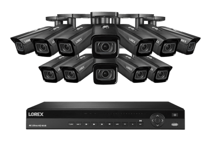Lorex Nocturnal 3 4K (16 Camera Capable) 4TB NVR System with Smart IP Bullet Security Cameras with Motorized Varifocal Lens - Lorex Corporation