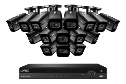 Lorex Nocturnal 3 4K 16-Channel 4TB Wired NVR System with Smart IP Cameras, 30FPS Recording and Listen-in Audio - Lorex Corporation