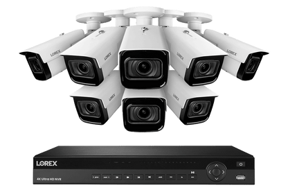 Lorex Nocturnal 3 4K 16-Channel 4TB Wired NVR System with Smart IP Cameras, 30FPS Recording and Motorized Varifocal Zoom Lenses - Lorex Corporation