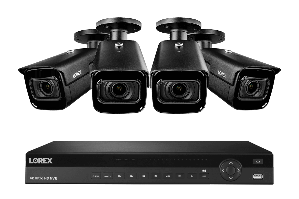 Lorex Nocturnal 3 4K 16-Channel 4TB Wired NVR System with Smart IP Cameras, 30FPS Recording and Motorized Varifocal Zoom Lenses - Lorex Corporation