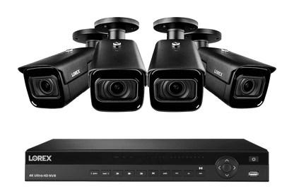 Lorex Nocturnal 3 4K 16-Channel 4TB Wired NVR System with Smart IP Cameras, 30FPS Recording and Motorized Varifocal Zoom Lenses - Lorex Corporation