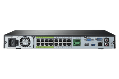 Lorex Nocturnal 3 4K 16-Channel 4TB Wired NVR System with Smart IP Dome Cameras, 30FPS Recording and Listen-in Audio - Lorex Corporation