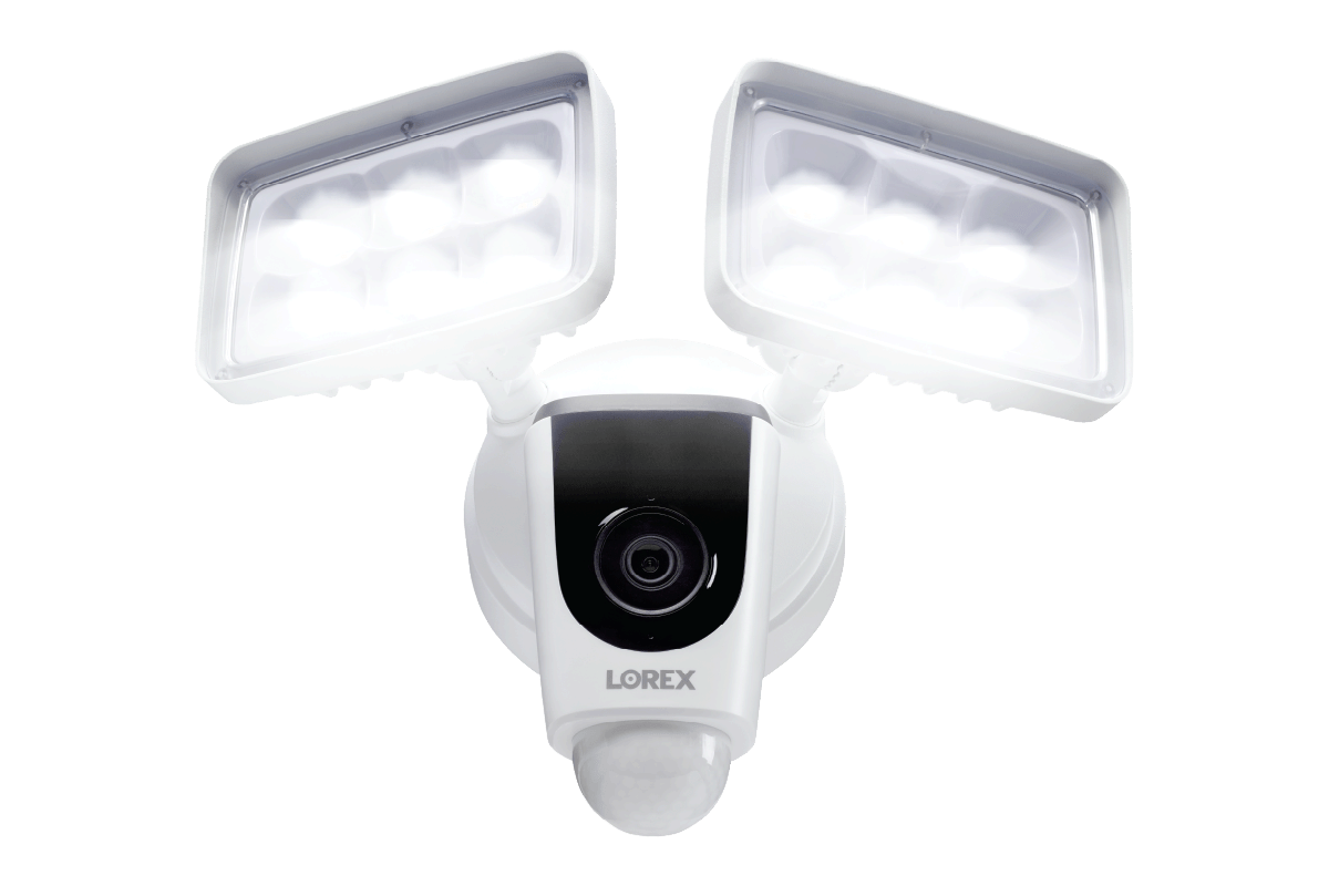 Lorex Smart Home Security Center with 2 Outdoor Cameras, 2 2K Pan-Tilt Indoor Cameras, 2K Doorbell and Floodlight Camera - Lorex Corporation