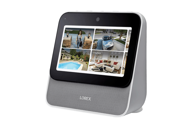Lorex Smart Home Security Center with Four 1080p Outdoor Wi-Fi Cameras and Wi-Fi Floodlight Camera - Lorex Corporation