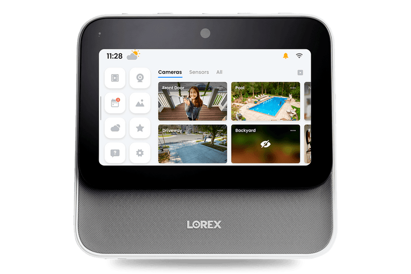 Lorex Smart Home Security Center with Two 1080p Outdoor and Two 2K Indoor Wi-Fi Security Cameras - Lorex Corporation