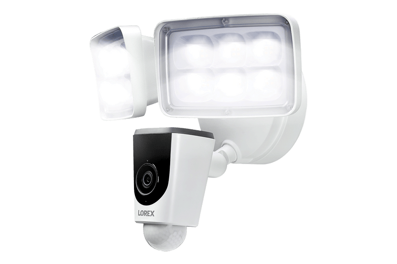 Lorex Smart Home Security Center with Two 1080p Outdoor Wi-Fi Cameras and Wi-Fi Floodlight Camera - Lorex Corporation