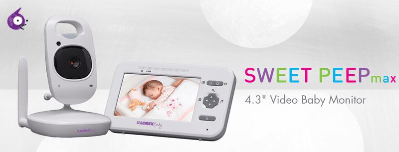 LorexBaby Sweet Peep max 4.3"" Video Baby Monitor - Lorex Corporation