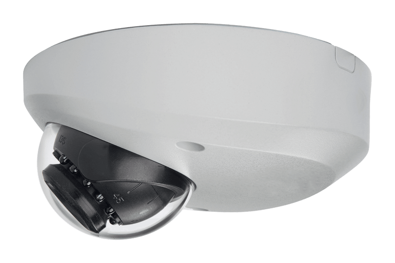 Mini Audio HD IP 2K Metal Dome Security Camera, 150ft Color Night Vision - Lorex Corporation
