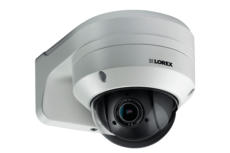 Pan-Tilt-Zoom Outoor Metal Camera, 4x Optical Zoom with 1080p HD Video & Color Night Vision - Lorex Corporation