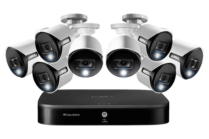 Smart 4K 8-channel 2TB DVR with 5MP Deterrence Bullet Cameras - Lorex Corporation