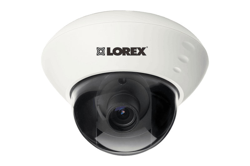 Varifocal dome security camera with low-light viewing - Lorex Corporation