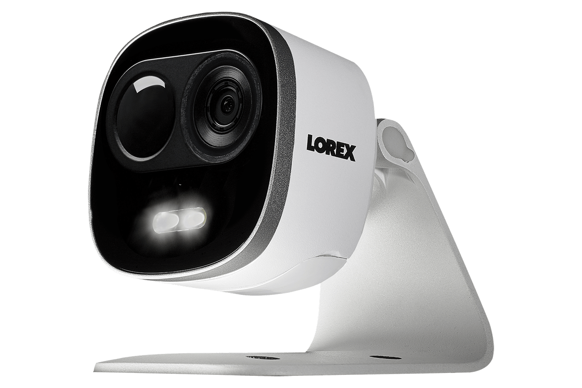 WiFi HD Outdoor Camera with Motion Activated Bright White Light, Two Way Audio, 65FT Night Vision - Lorex Corporation