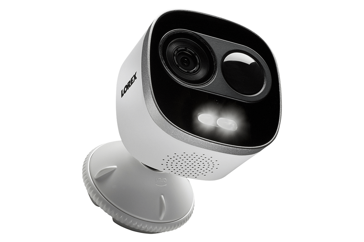 WiFi HD Outdoor Camera with Motion Activated Bright White Light, Two Way Audio, 65FT Night Vision (2-pack) - Lorex Corporation