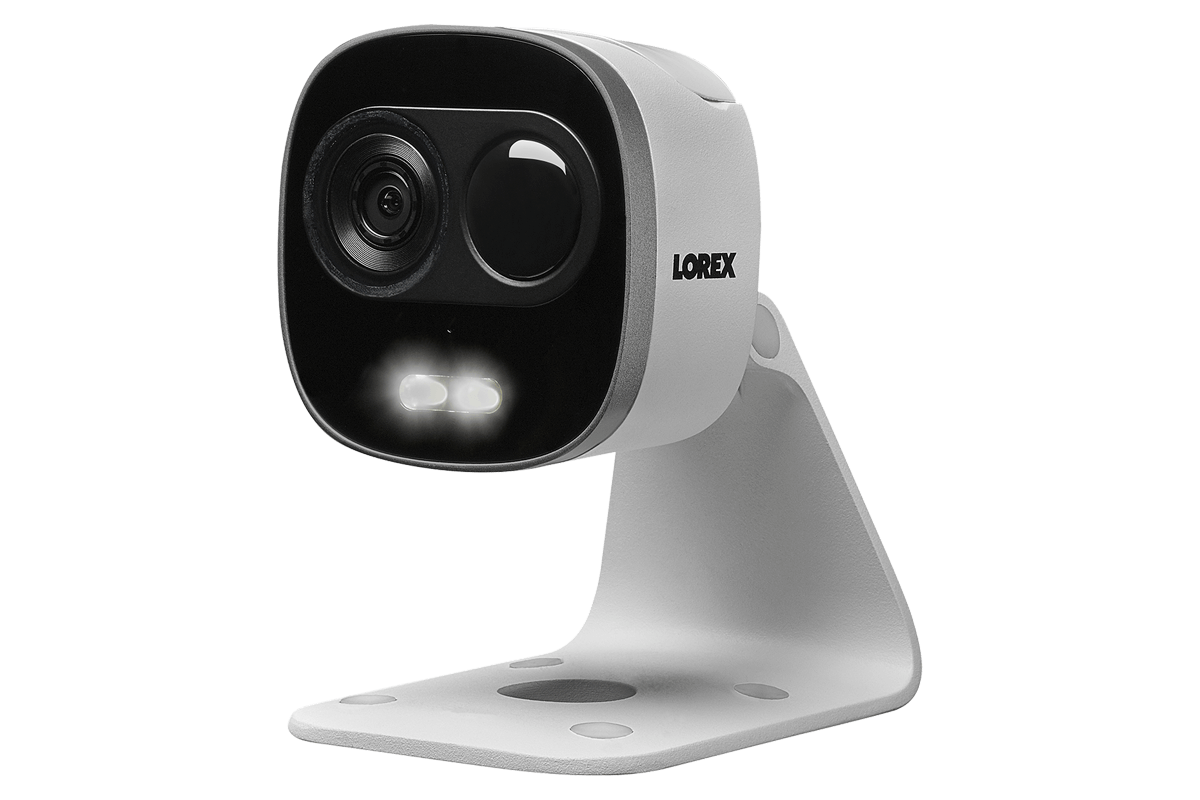 WiFi HD Outdoor Camera with Motion Activated Bright White Light, Two Way Audio, 65FT Night Vision - Lorex Corporation