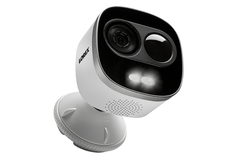WiFi HD Outdoor Camera with Motion Activated Bright White Light, Two Way Audio, 65FT Night Vision - Lorex Corporation