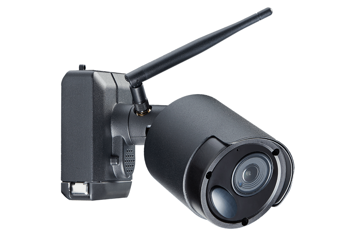 Wire-Free Accessory Camera for Battery Powered, Audio Security Systems (Black Metal) - Lorex Corporation