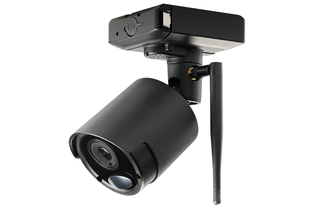Wire-Free Accessory Camera for Battery Powered, Audio Security Systems (Black Metal) - Lorex Corporation