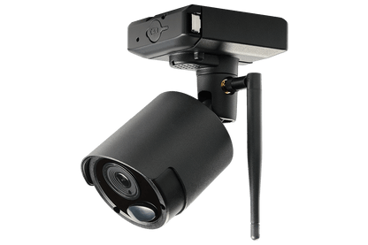 Wire-Free Accessory Camera for Battery Powered, Audio Security Systems (Black Metal) - Lorex Corporation